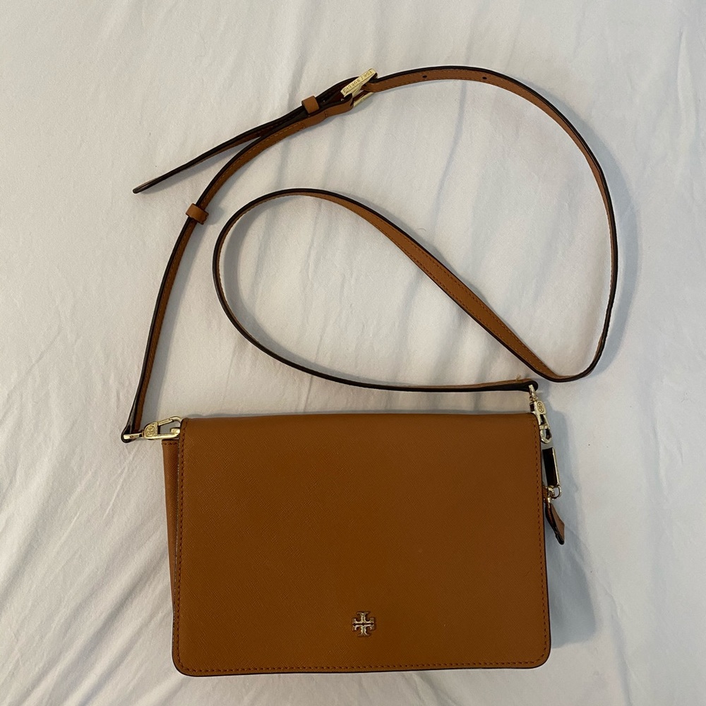 Tory Burch Brown Crossbody Bag